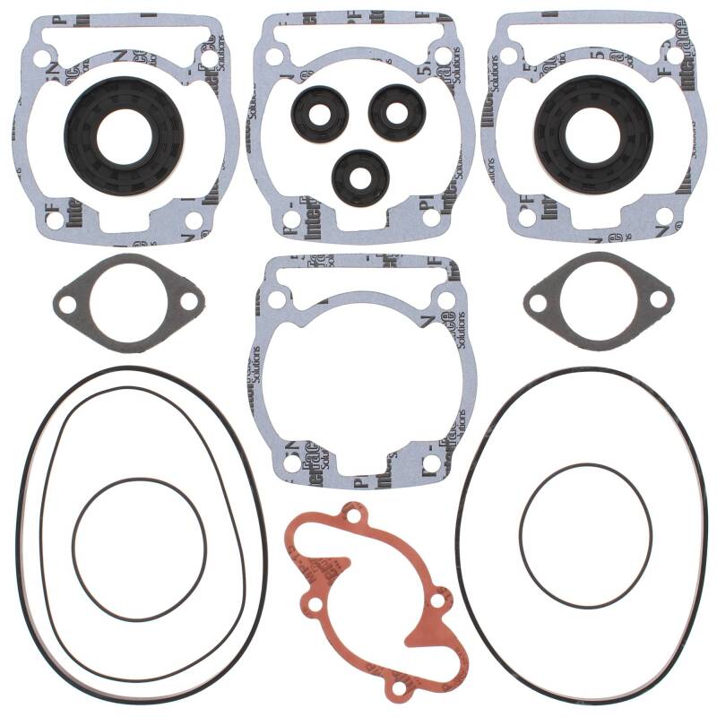 Vertex Pistons 711163X - Vertex Gaskets 1981 Ski-Doo Blizzard 7500 Complete Gasket Kit w/ Oil Seals