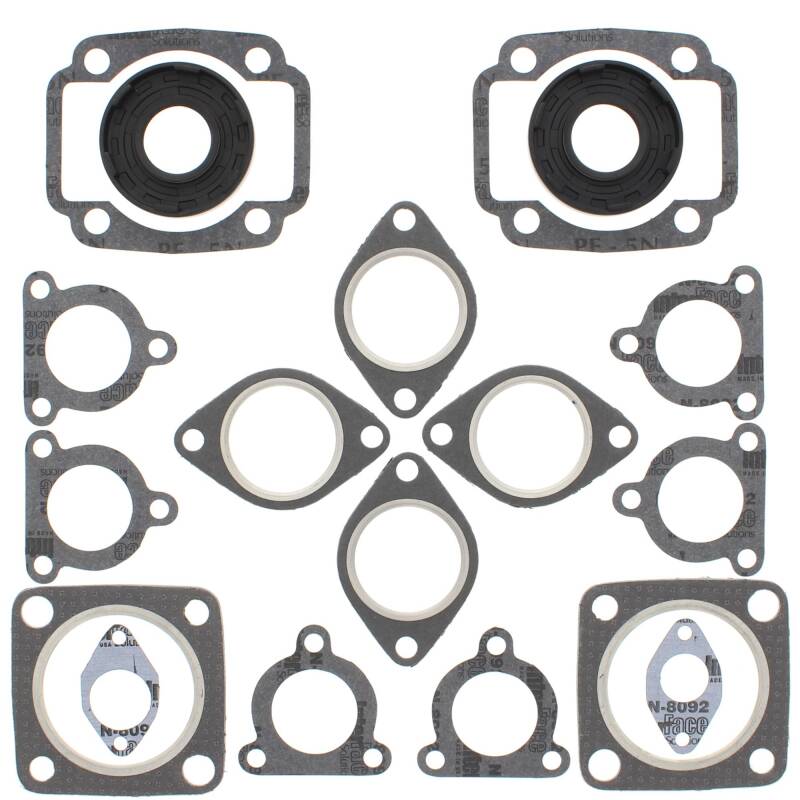 Vertex Pistons 711224 - Vertex Gaskets 98-99 Arctic Cat Jag Deluxe Complete Gasket Kit w/ Oil Seals Vertex Pistons 711224 - Vertex Gaskets 98-99 Arctic Cat Jag Deluxe Complete Gasket Kit w/ Oil Seals