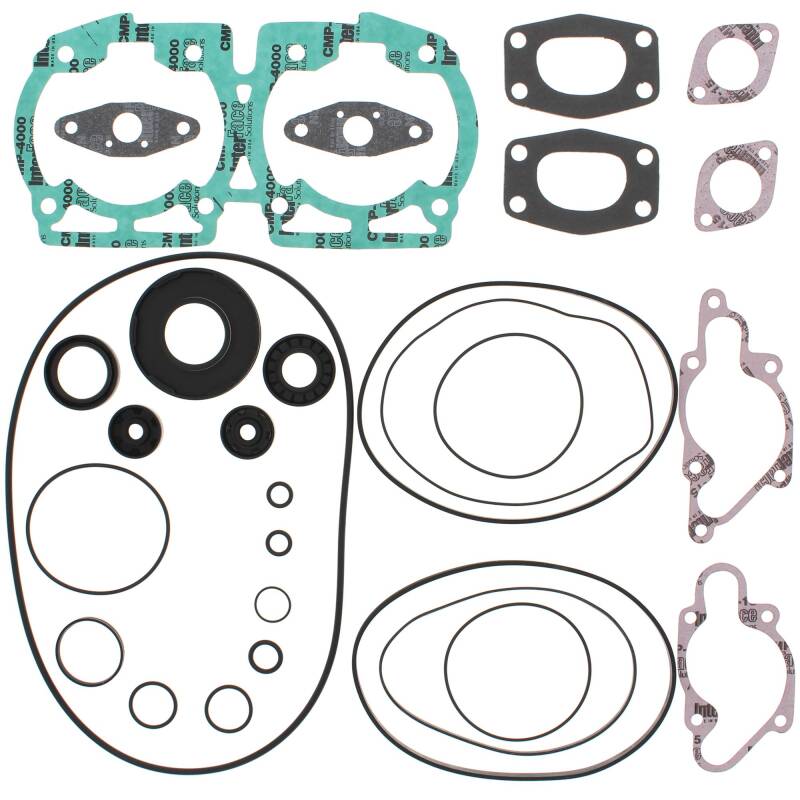 Vertex Pistons 711212 - Vertex Gaskets 97-00 Ski-Doo Formula 500/DLX LC Complete Gasket Kit w/ Oil Seals Vertex Pistons 711212 - Vertex Gaskets 97-00 Ski-Doo Formula 500/DLX LC Complete Gasket Kit w/ Oil Seals