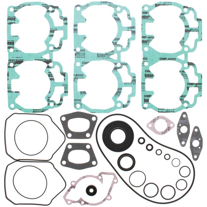 Vertex Pistons 711256 - Vertex Gaskets 2001 Ski-Doo Formula 500/DLX LC Complete Gasket Kit w/ Oil Seals Vertex Pistons 711256 - Vertex Gaskets 2001 Ski-Doo Formula 500/DLX LC Complete Gasket Kit w/ Oil Seals