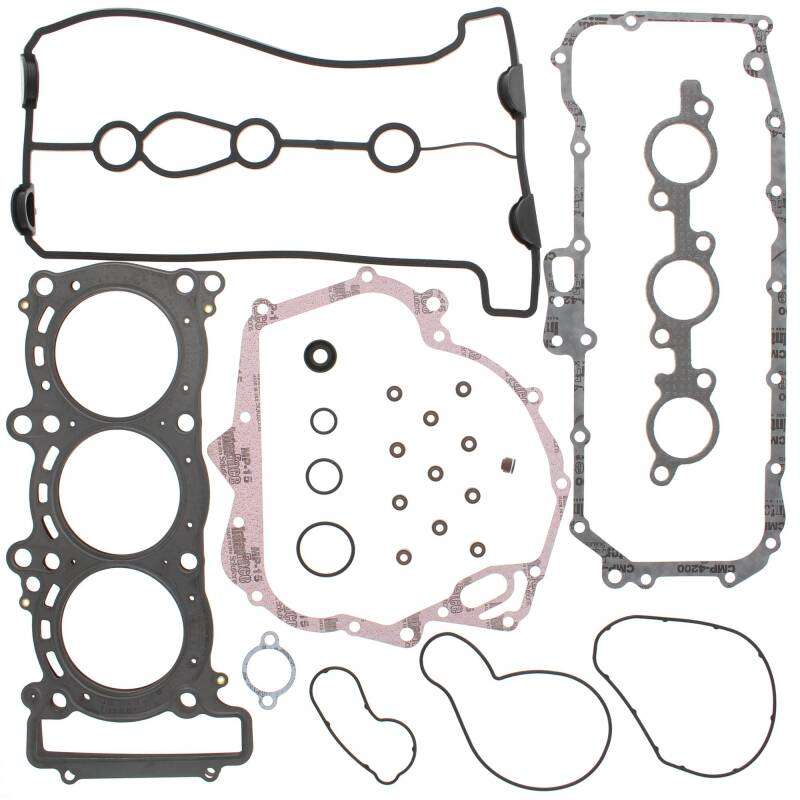 Vertex Pistons 711314 - Vertex Gaskets 06-07 Yamaha Nytro Complete Gasket Kit w/ Oil Seals