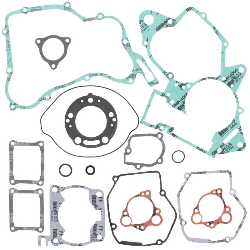 Vertex Pistons 808237 - Vertex Gaskets 01-02 Honda CR125R Complete Gasket Kit