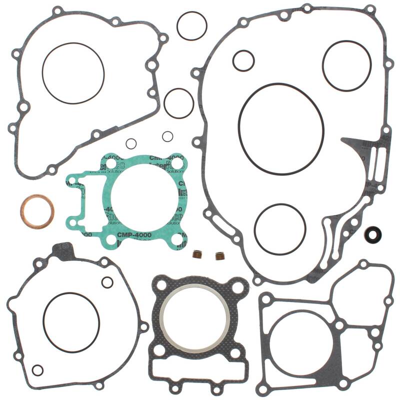 Vertex Pistons 808803 - Vertex Gaskets 88-02 Kawasaki KLF220 Bayou Complete Gasket Kit