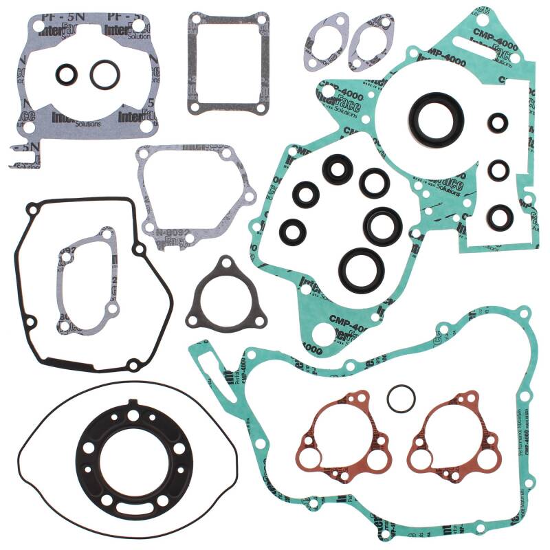 Vertex Pistons 811235 - Vertex Gaskets 90-97 Honda CR125R Complete Gasket Kit w/ Oil Seals Vertex Pistons 811235 - Vertex Gaskets 90-97 Honda CR125R Complete Gasket Kit w/ Oil Seals