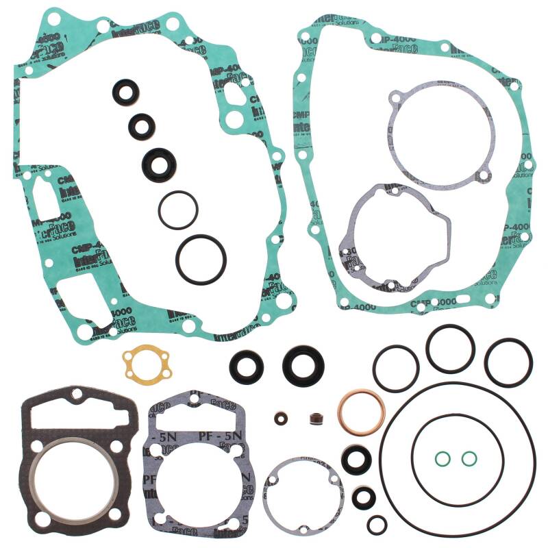 Vertex Pistons 811241 - Vertex Gaskets 93-02 Honda XR200R Complete Gasket Kit w/ Oil Seals