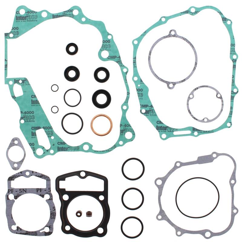 Vertex Pistons 811238 - Vertex Gaskets 03-05 Honda CRF150F Complete Gasket Kit w/ Oil Seals Vertex Pistons 811238 - Vertex Gaskets 03-05 Honda CRF150F Complete Gasket Kit w/ Oil Seals