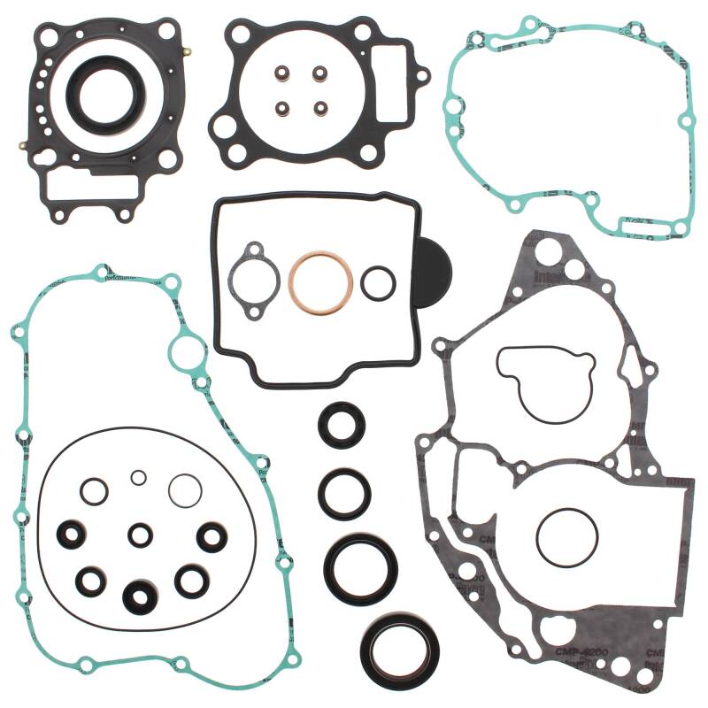 Vertex Pistons 811268 - Vertex Gaskets 08-09 Honda CRF250R Complete Gasket Kit w/ Oil Seals Vertex Pistons 811268 - Vertex Gaskets 08-09 Honda CRF250R Complete Gasket Kit w/ Oil Seals
