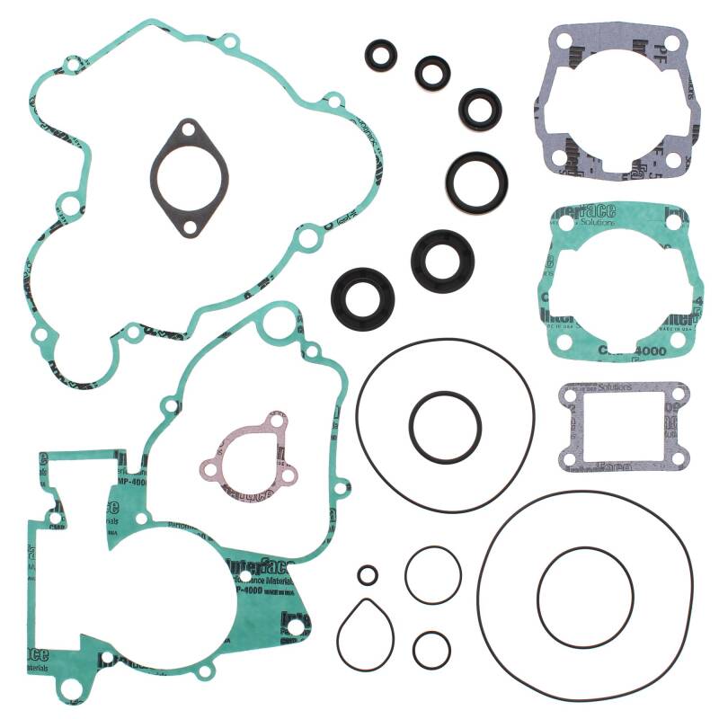 Vertex Pistons 811302 - Vertex Gaskets 98-08 KTM SX 65 Complete Gasket Kit w/ Oil Seals