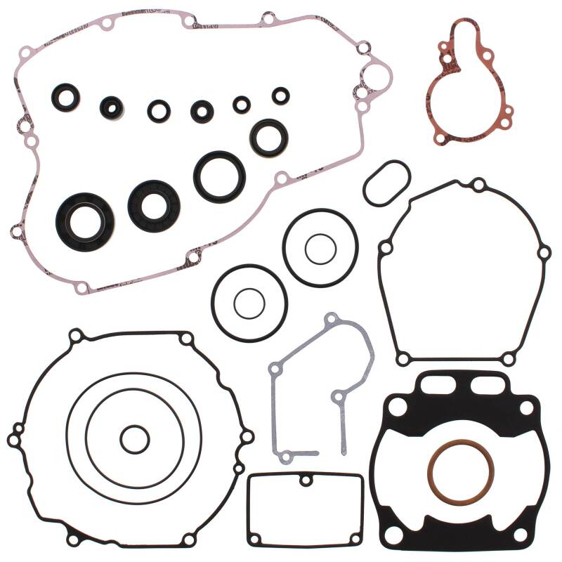 Vertex Pistons 811465 - Vertex Gaskets 05-07 Kawasaki KX250 Complete Gasket Kit w/ Oil Seals Vertex Pistons 811465 - Vertex Gaskets 05-07 Kawasaki KX250 Complete Gasket Kit w/ Oil Seals