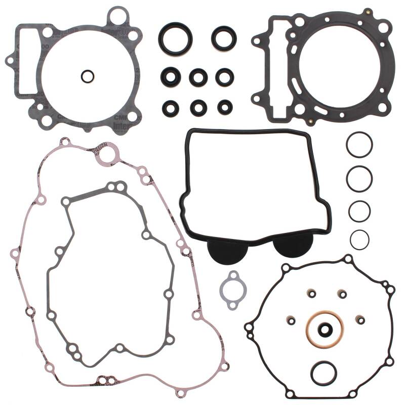Vertex Pistons 811480 - Vertex Gaskets 08-09 Kawasaki KLX450R Complete Gasket Kit w/ Oil Seals Vertex Pistons 811480 - Vertex Gaskets 08-09 Kawasaki KLX450R Complete Gasket Kit w/ Oil Seals