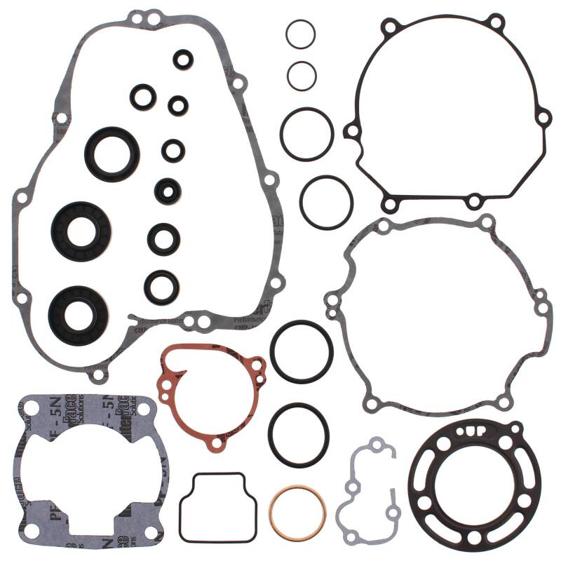 Vertex Pistons 811418 - Vertex Gaskets 06-13 Kawasaki KX100 Complete Gasket Kit w/ Oil Seals Vertex Pistons 811418 - Vertex Gaskets 06-13 Kawasaki KX100 Complete Gasket Kit w/ Oil Seals