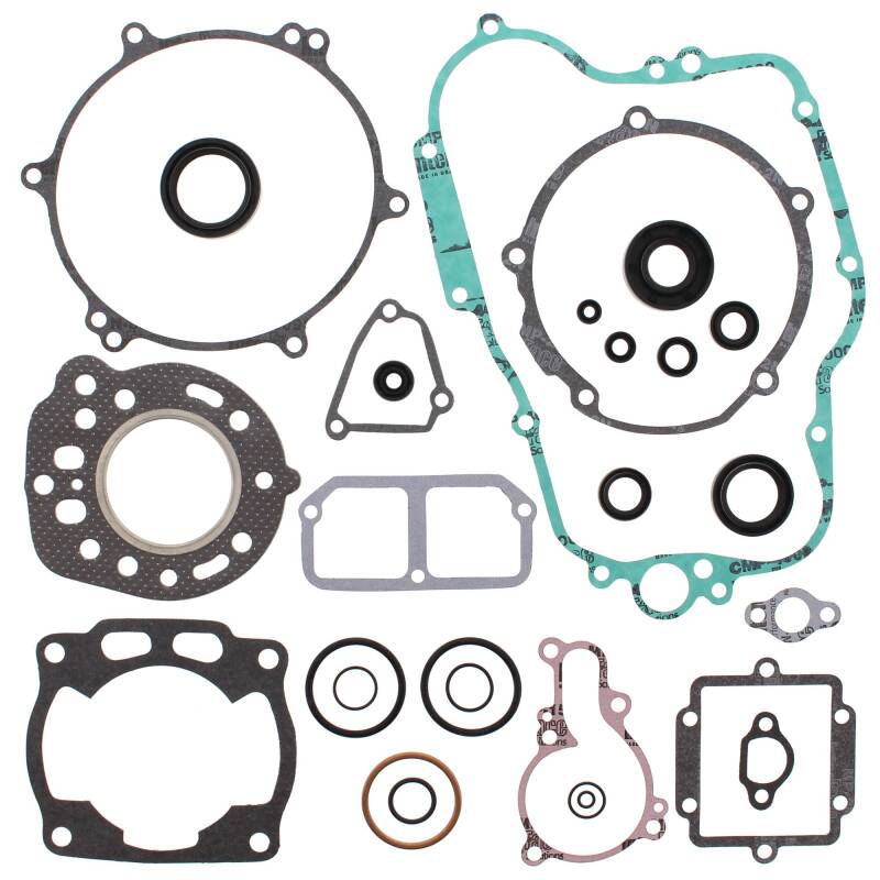 Vertex Pistons 811426 - Vertex Gaskets 1988 Kawasaki KX125 Complete Gasket Kit w/ Oil Seals Vertex Pistons 811426 - Vertex Gaskets 1988 Kawasaki KX125 Complete Gasket Kit w/ Oil Seals