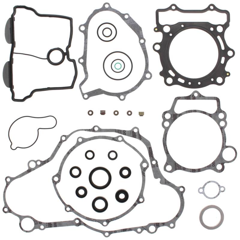 Vertex Pistons 811675 - Vertex Gaskets 98-99 Yamaha WR400F Complete Gasket Kit w/ Oil Seals
