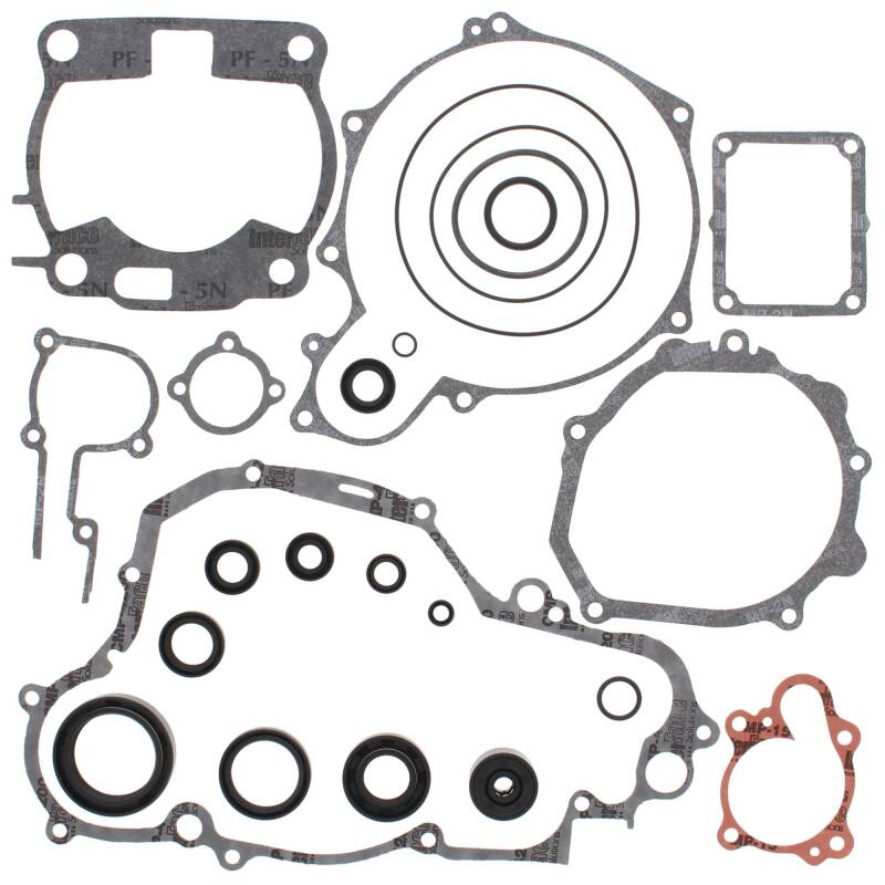 Vertex Pistons 811663 - Vertex Gaskets 90-91 Yamaha YZ250 Complete Gasket Kit w/ Oil Seals Vertex Pistons 811663 - Vertex Gaskets 90-91 Yamaha YZ250 Complete Gasket Kit w/ Oil Seals