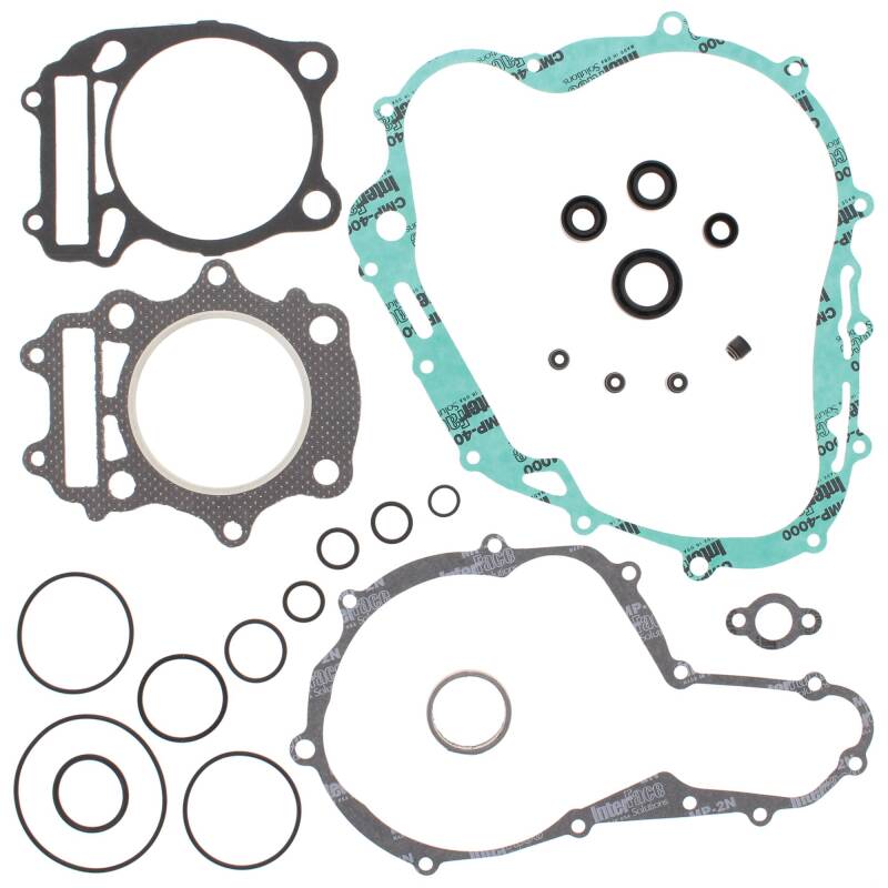 Vertex Pistons 811592 - Vertex Gaskets 90-99 Suzuki DR350SE Complete Gasket Kit w/ Oil Seals