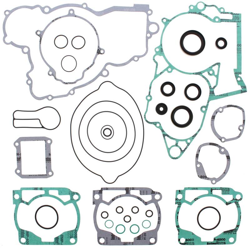 Vertex Pistons 811325 - Vertex Gaskets 2004 KTM EXC 300 Complete Gasket Kit w/ Oil Seals Vertex Pistons 811325 - Vertex Gaskets 2004 KTM EXC 300 Complete Gasket Kit w/ Oil Seals