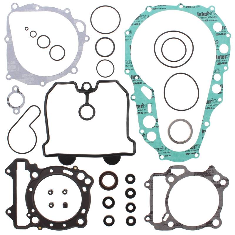 Vertex Pistons 811847 - Vertex Gaskets 04-08 Arctic Cat 400 DVX Complete Gasket Kit w/ Oil Seals Vertex Pistons 811847 - Vertex Gaskets 04-08 Arctic Cat 400 DVX Complete Gasket Kit w/ Oil Seals