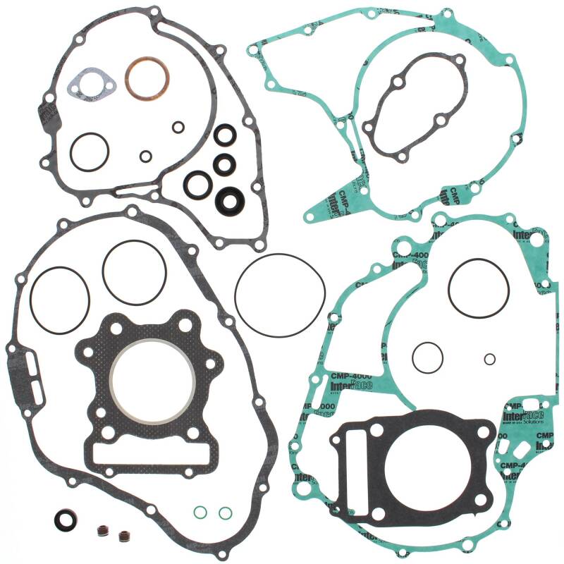 Vertex Pistons 811900 - Vertex Gaskets 88-00 Honda TRX300 Fourtrax Complete Gasket Kit w/ Oil Seals