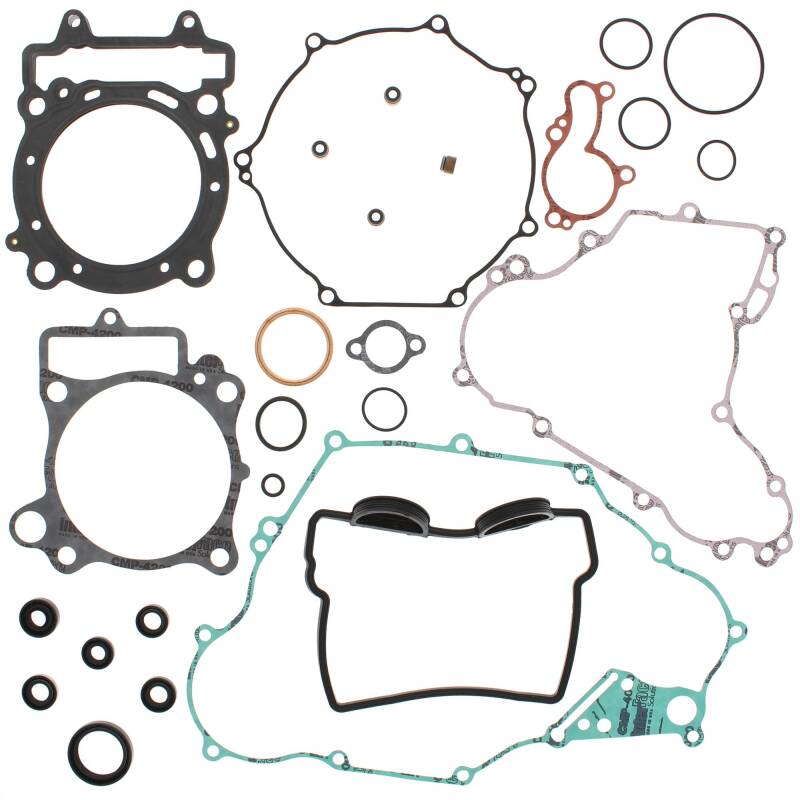 Vertex Pistons 811920 - Vertex Gaskets 08-14 Kawasaki KFX450R Complete Gasket Kit w/ Oil Seals Vertex Pistons 811920 - Vertex Gaskets 08-14 Kawasaki KFX450R Complete Gasket Kit w/ Oil Seals