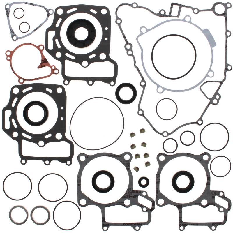 Vertex Pistons 811880 - Vertex Gaskets 04-09 Kawasaki KFX 700 V-Force Complete Gasket Kit w/ Oil Seals Vertex Pistons 811880 - Vertex Gaskets 04-09 Kawasaki KFX 700 V-Force Complete Gasket Kit w/ Oil Seals