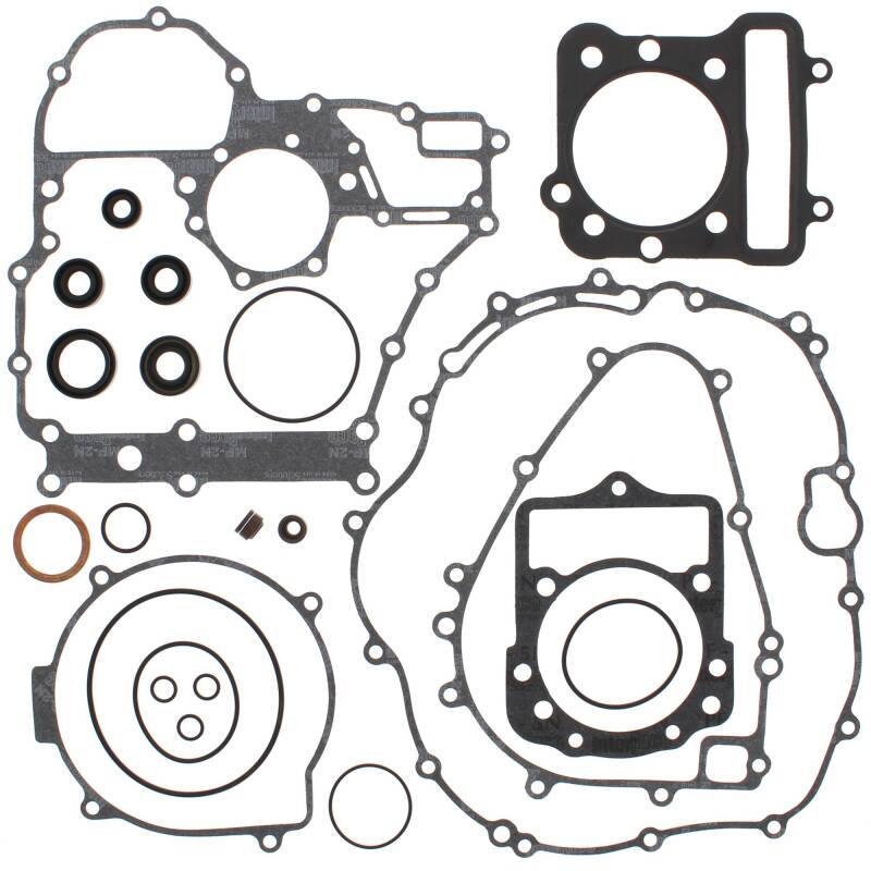 Vertex Pistons 811872 - Vertex Gaskets 89-05 Kawasaki KLF300C Bayou 4x4 Complete Gasket Kit w/ Oil Seals