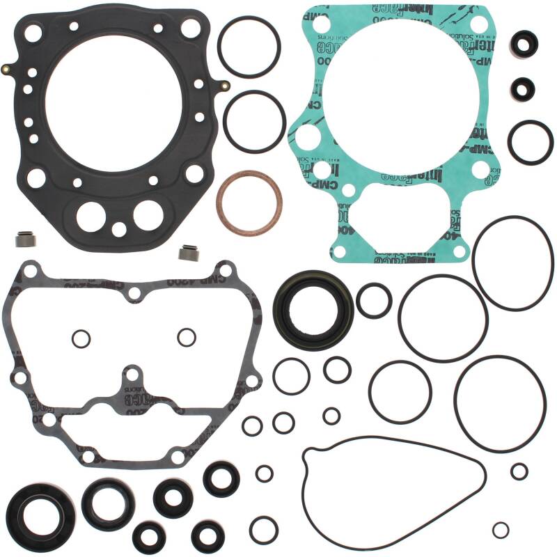 Vertex Pistons 811943 - Vertex Gaskets 15-16 Honda TRX420 FA IRS Complete Gasket Kit w/ Oil Seals