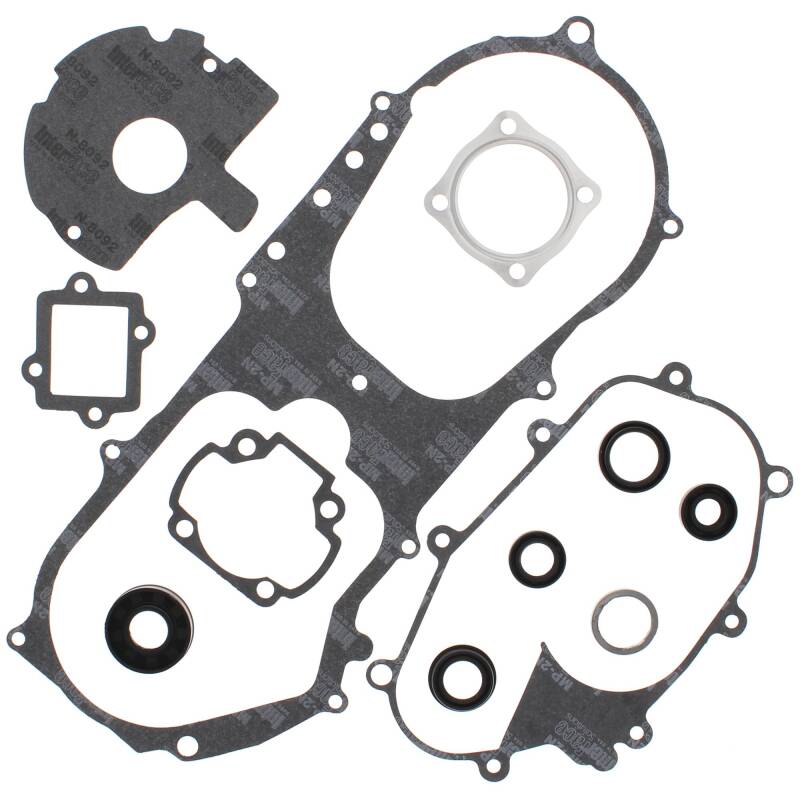 Vertex Pistons 811908 - Vertex Gaskets 05-06 Polaris Predator 90 Complete Gasket Kit w/ Oil Seals