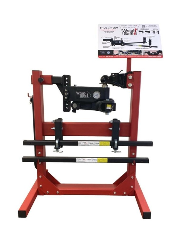Weigh Safe WSPOP-WD - Weight Distribution POP Display Stand - Red Weigh Safe WSPOP-WD - Weight Distribution POP Display Stand - Red