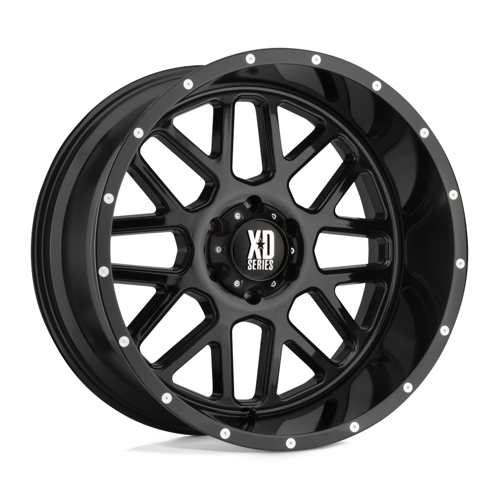 XD Wheels XD82029068300US - Xd820 Grenade 20X9 Gloss Black XD Wheels XD82029068300US - Xd820 Grenade 20X9 Gloss Black