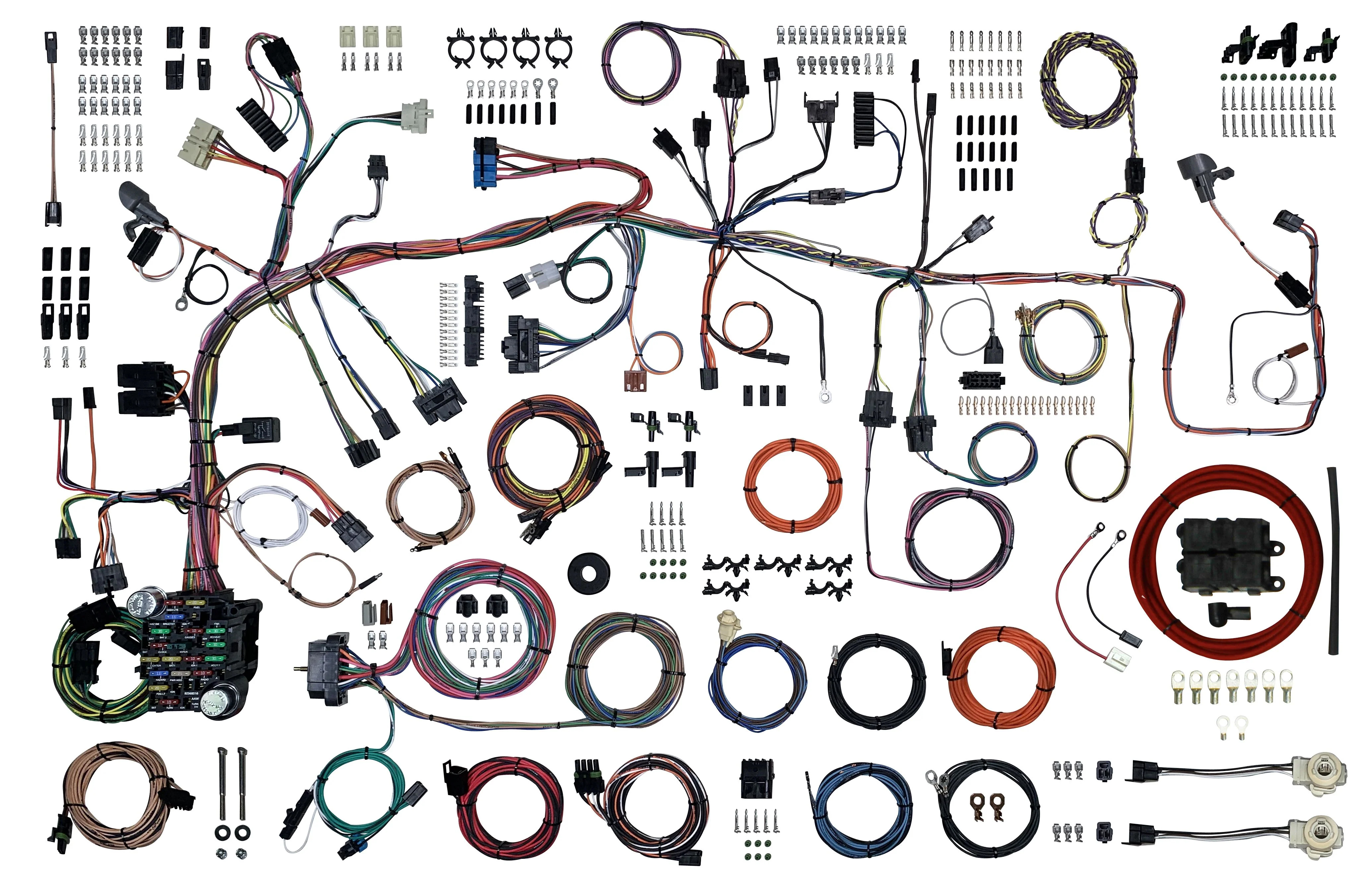 American Autowire 510742 - 87-90 Jeep YJ Classic Update Kit Wire Harness