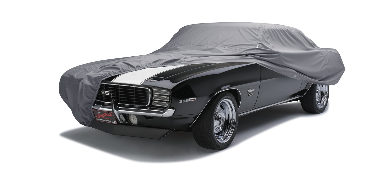 Covercraft C17929PG - 16-24 Chevrolet Camaro Coupe Custom Weathershield Hp Car Cover - Gray Covercraft C17929PG - 16-24 Chevrolet Camaro Coupe Custom Weathershield Hp Car Cover - Gray