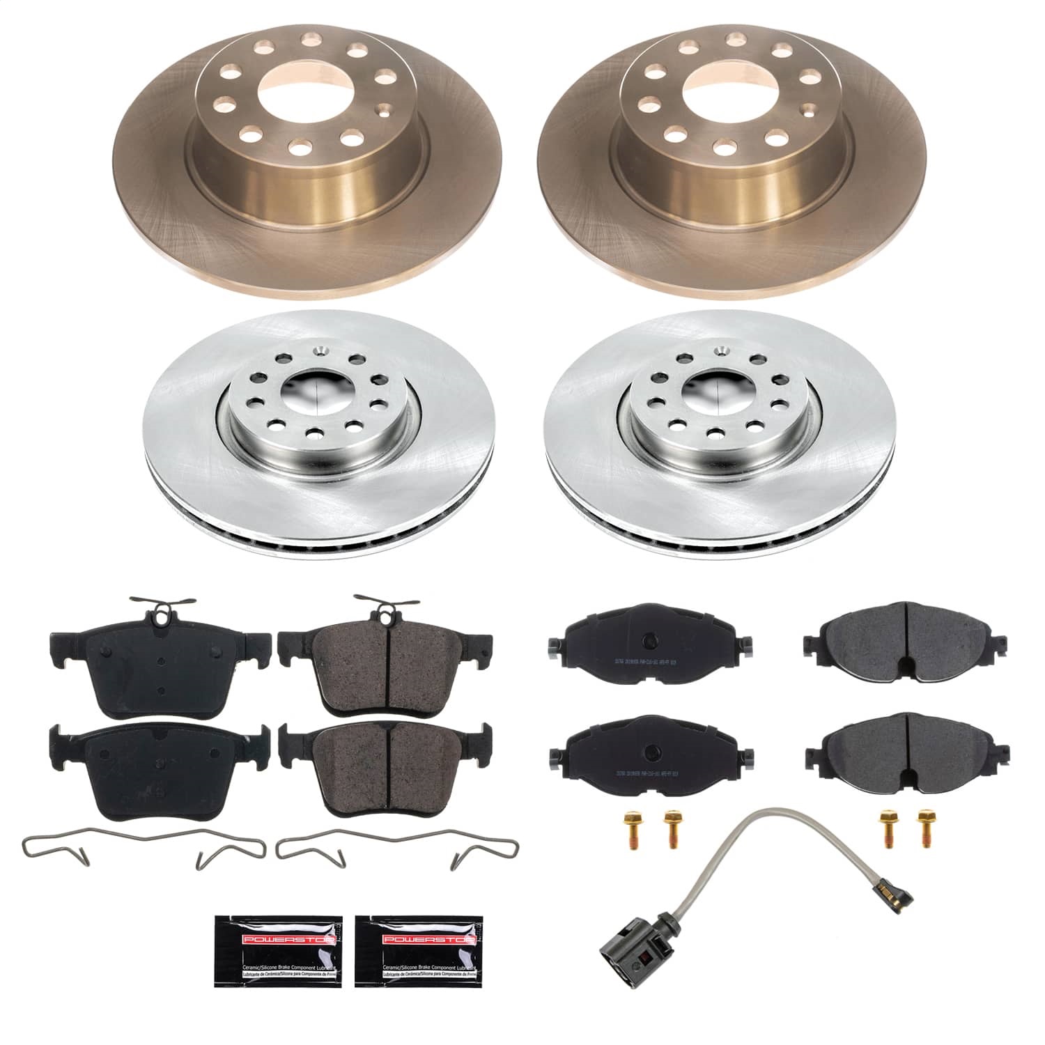 PowerStop KOE9193 - Power Stop 22-24 Volkswagen Taos Front and Rear Autospecialty Brake Kit