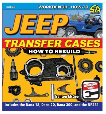 S-A Books SA538 - Jeep Transfer Cases to Rebuild