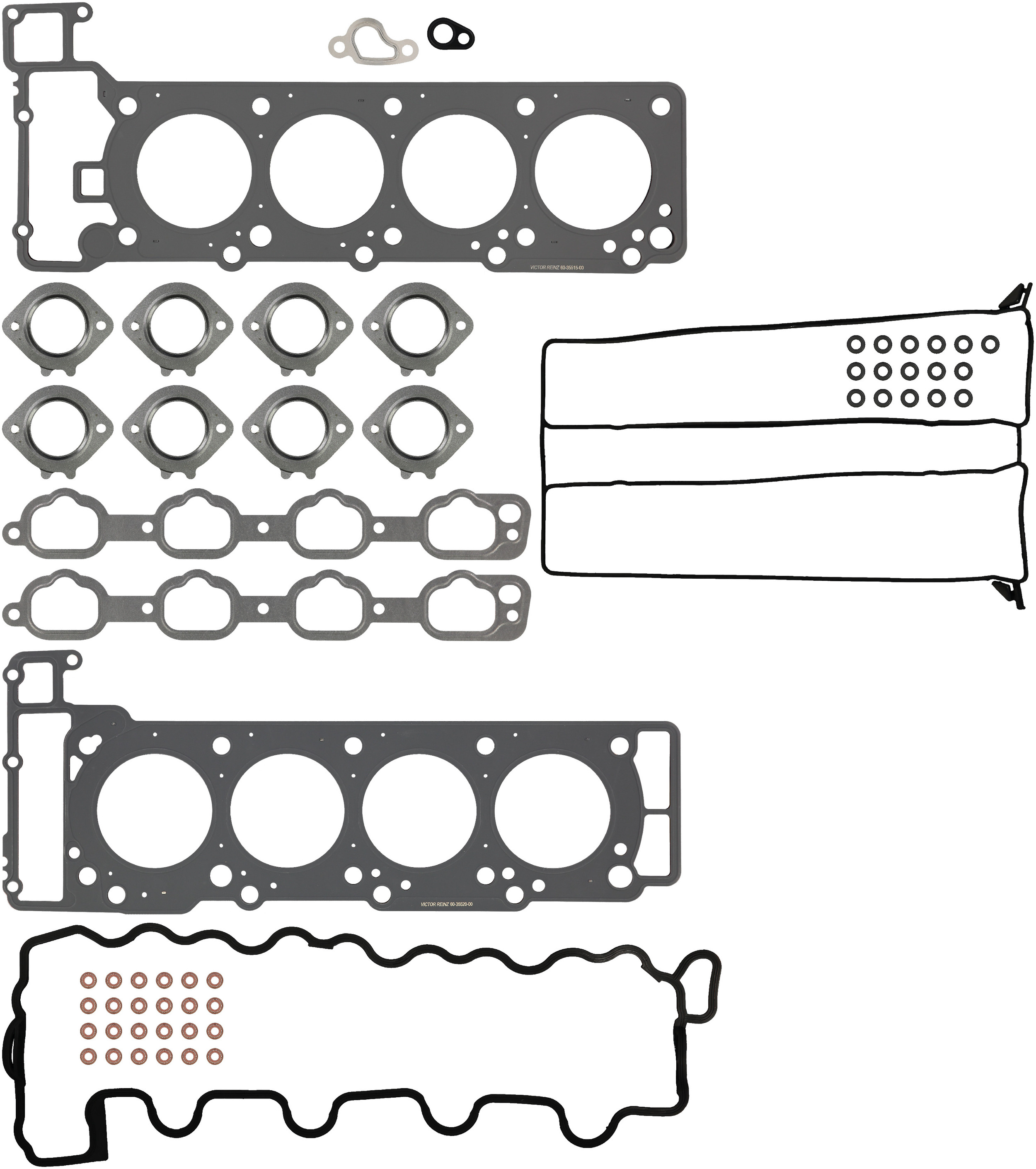 Victor Reinz 02-10709-01 - Engine Cylinder Head Gasket Set
