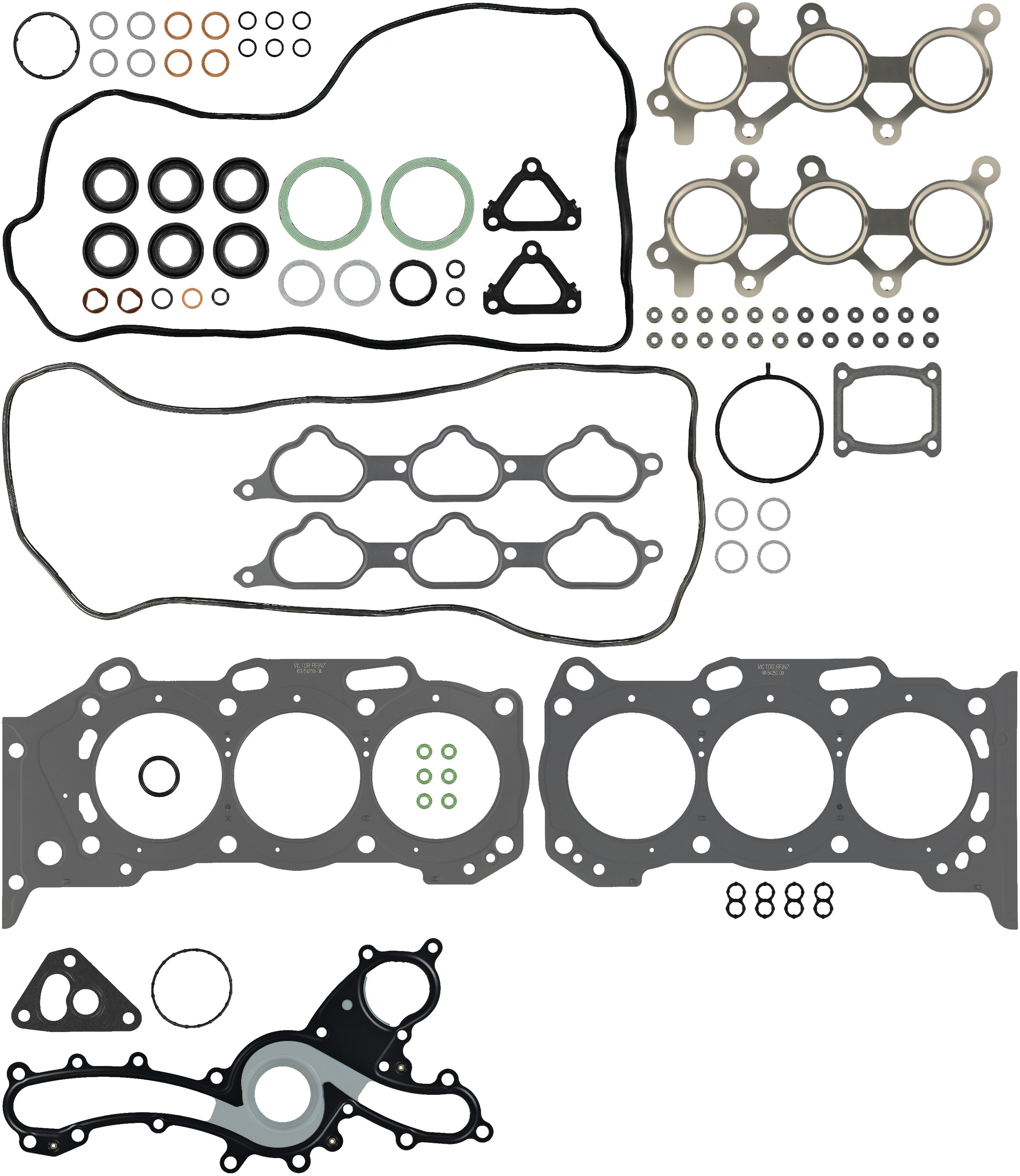 Victor Reinz 02-54250-02 - Engine Cylinder Head Gasket Set