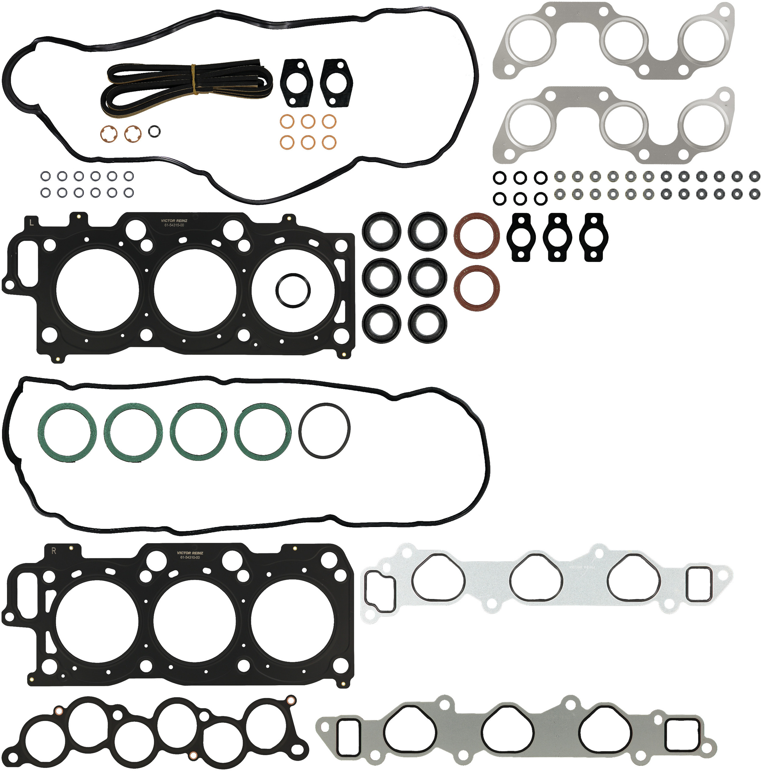 Victor Reinz 02-54310-01 - Engine Cylinder Head Gasket Set Victor Reinz 02-54310-01 - Engine Cylinder Head Gasket Set