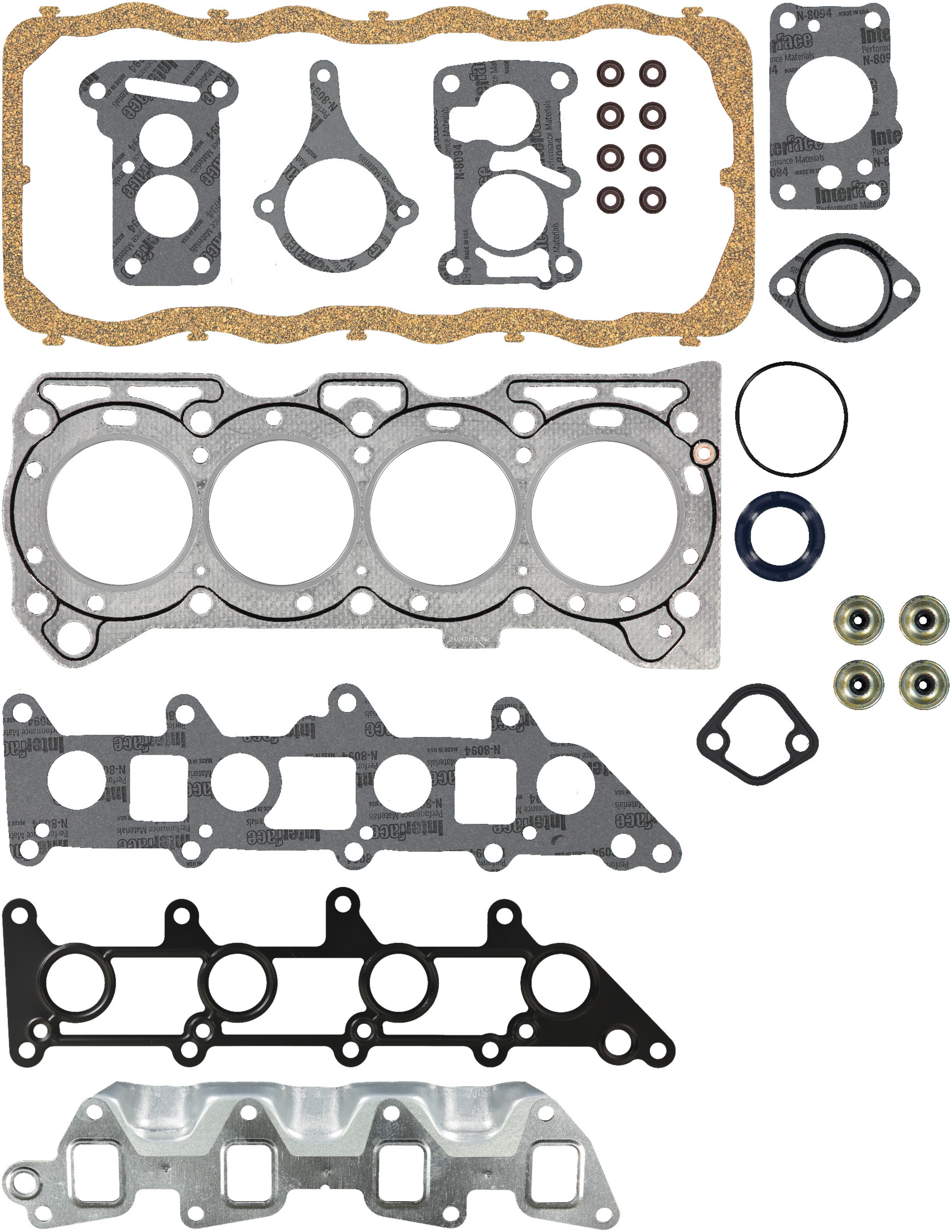 Victor Reinz 02-53585-02 - Engine Cylinder Head Gasket Set Victor Reinz 02-53585-02 - Engine Cylinder Head Gasket Set