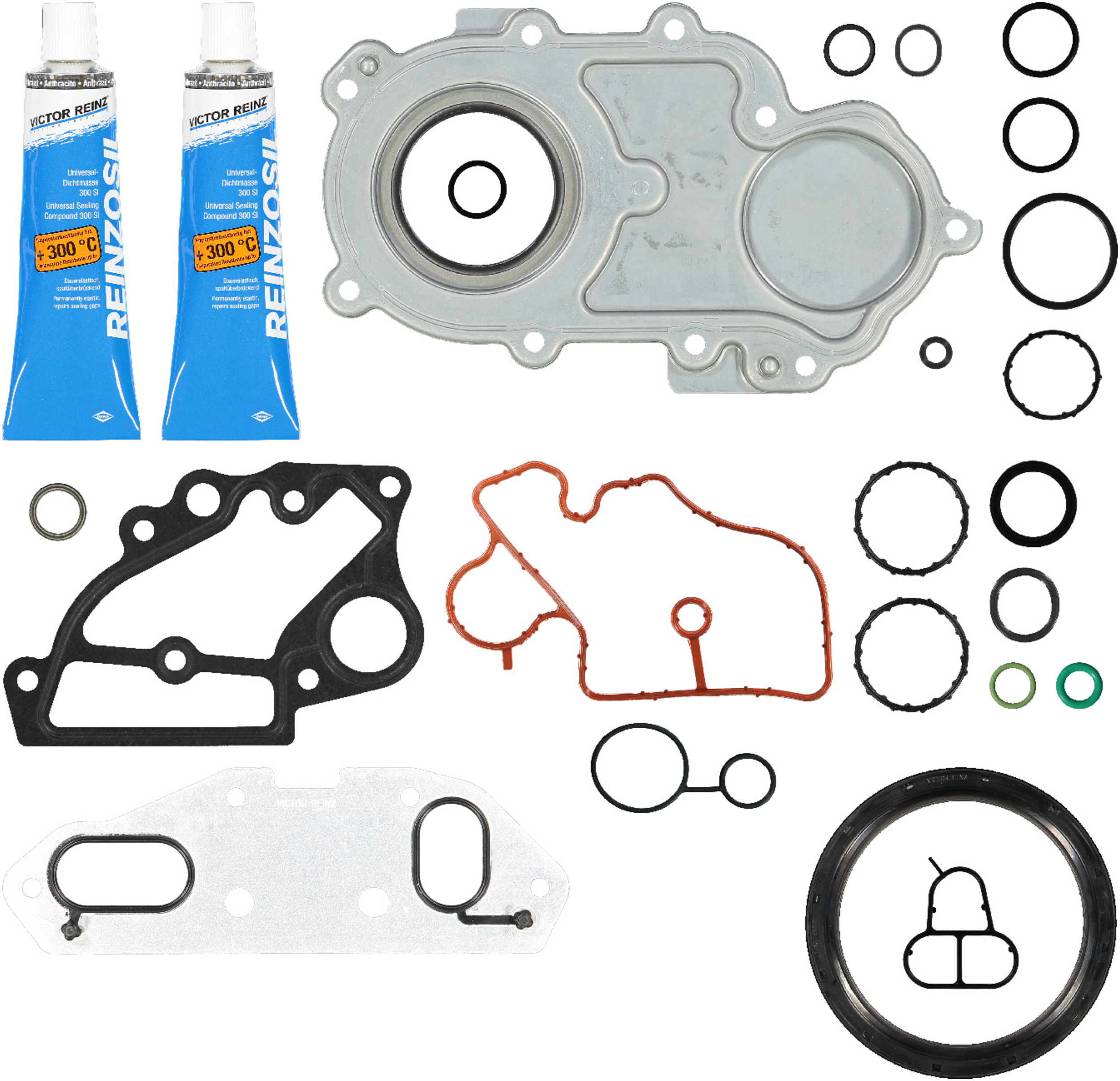 Victor Reinz 08-39132-01 - Engine Crankcase Cover Gasket Set
