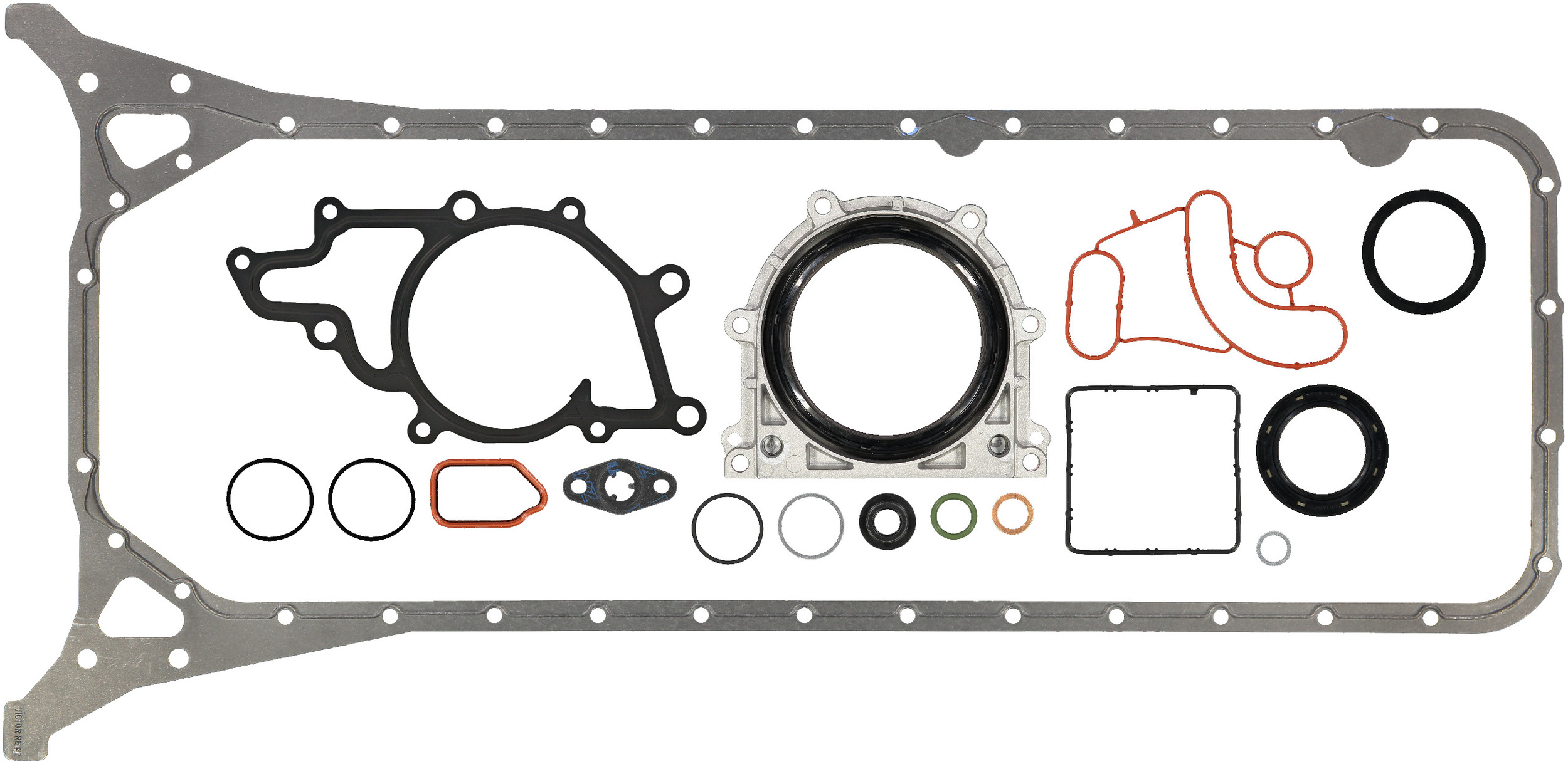 Victor Reinz 08-34041-01 - Engine Crankcase Cover Gasket Set