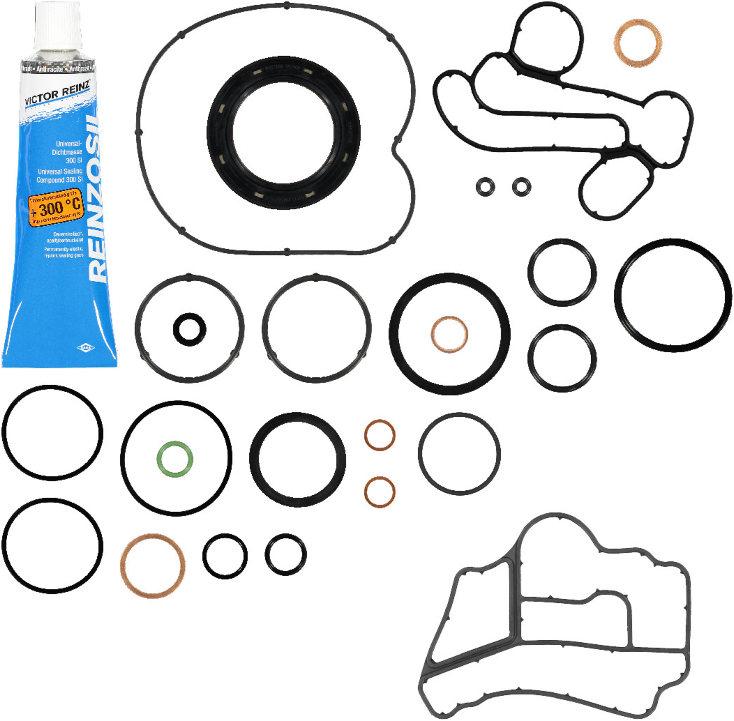 Victor Reinz 08-37223-01 - Engine Crankcase Cover Gasket Set Victor Reinz 08-37223-01 - Engine Crankcase Cover Gasket Set