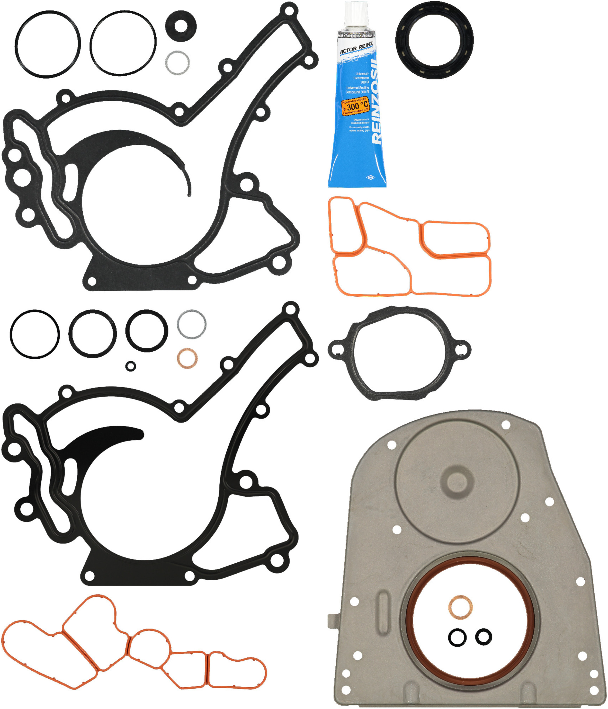 Victor Reinz 08-37718-01 - Engine Crankcase Cover Gasket Set Victor Reinz 08-37718-01 - Engine Crankcase Cover Gasket Set