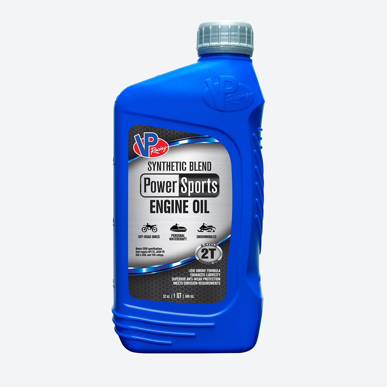 VP Racing Fuels 2943 - VP Powersports 2T Semi-Synthetic Engine Oil QT