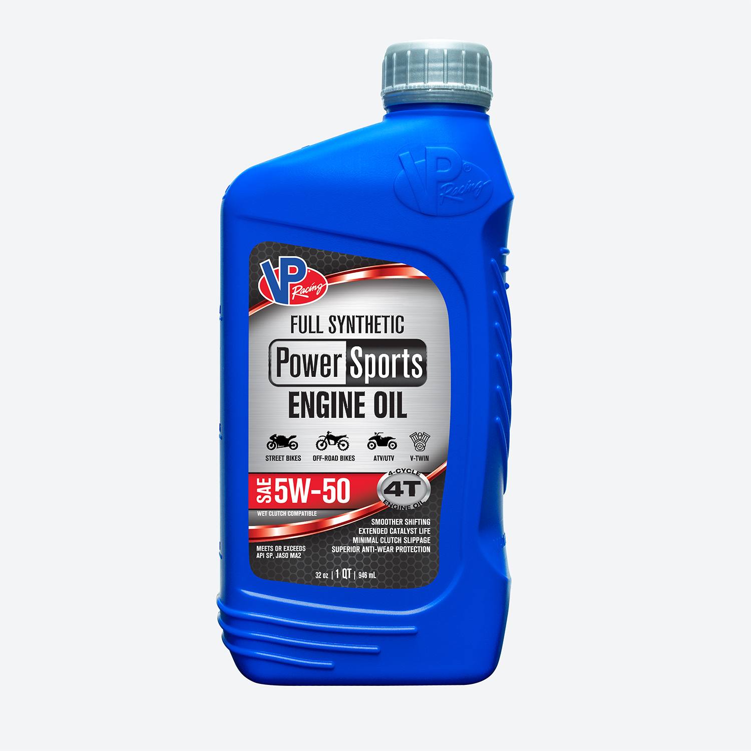 VP Racing Fuels 2939 - VP Powersports 4T Full Synthetic SAE 5W-50 QT VP Racing Fuels 2939 - VP Powersports 4T Full Synthetic SAE 5W-50 QT