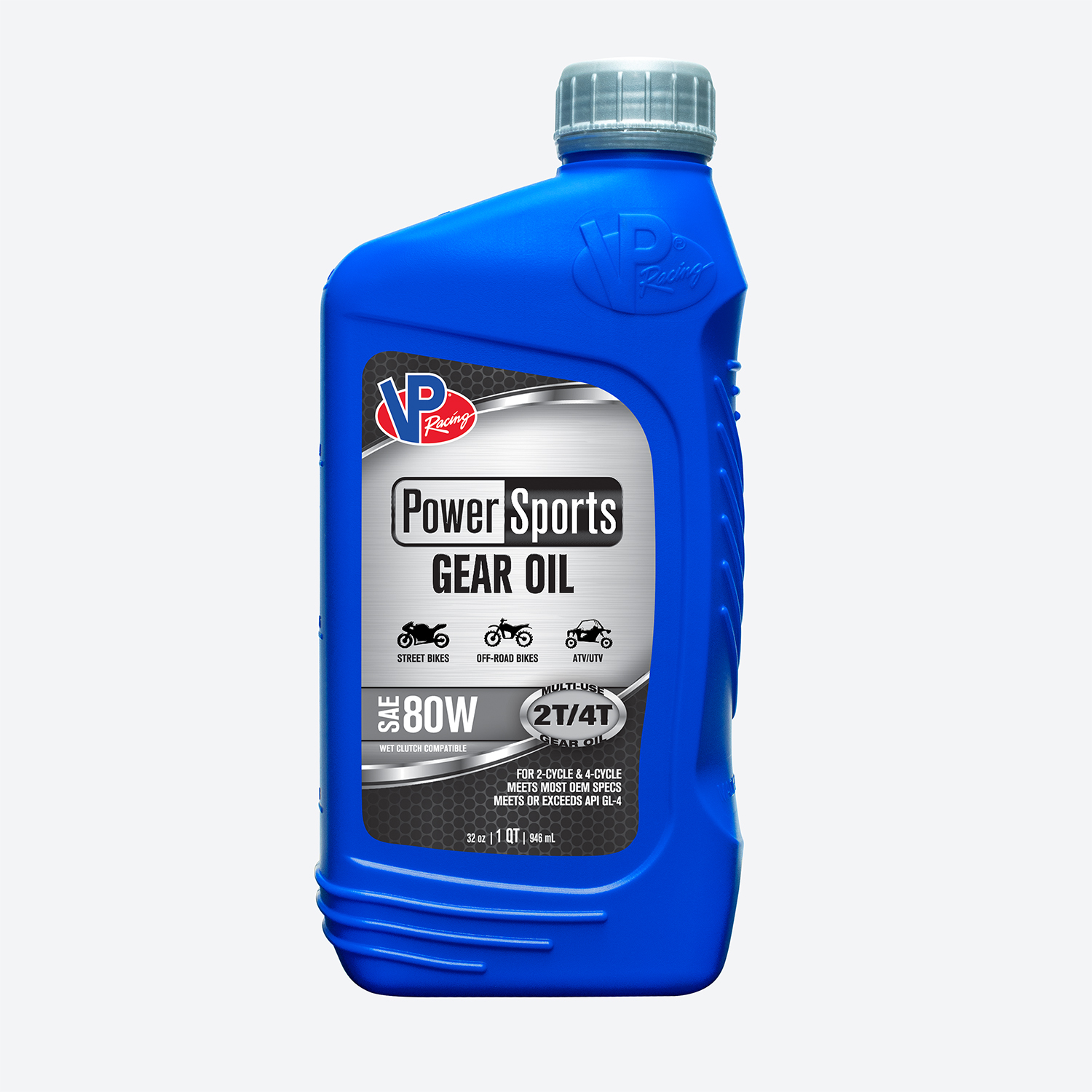 VP Racing Fuels 2946 - VP Powersports SAE 80W Gear Oil QT VP Racing Fuels 2946 - VP Powersports SAE 80W Gear Oil QT