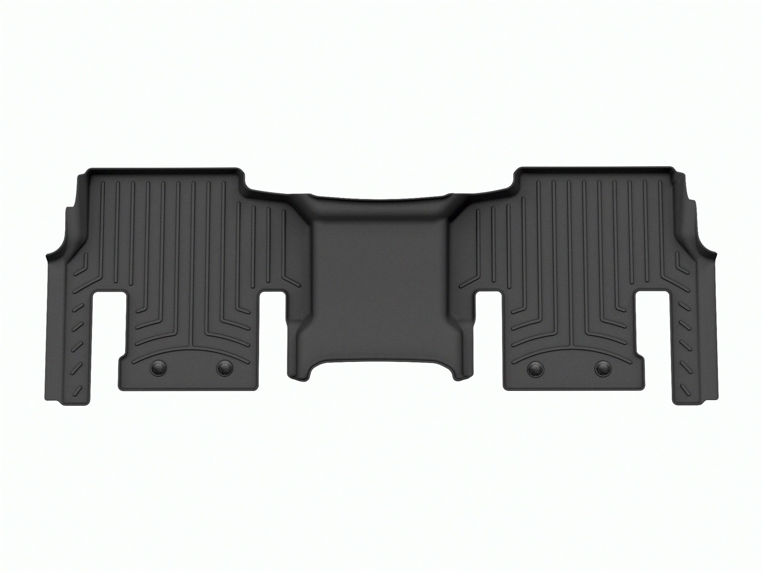 Weathertech 4417042IM - FloorLiner™ HP; Black; Rear;