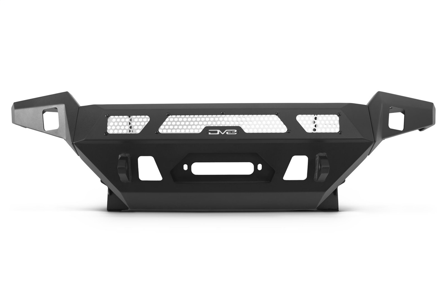 DV8 Offroad FBTT1-07 - DV8 16-23 Toyota Tacoma MTO Series Winch Front Bumper