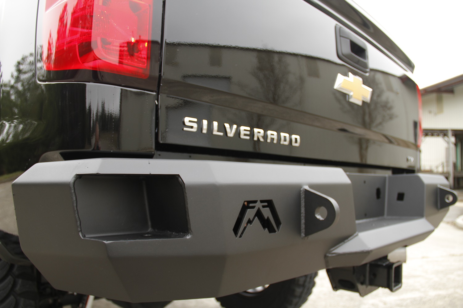 Fab Fours CH14-W3050-1 - Heavy Duty Rear Bumper Fab Fours CH14-W3050-1 - Heavy Duty Rear Bumper