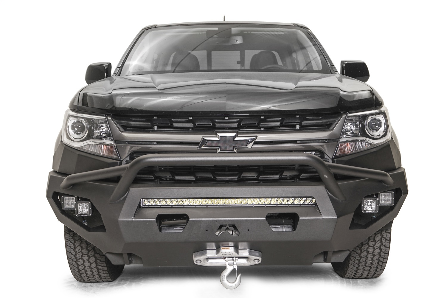 Fab Fours CC21-X5152-1 - Matrix Front Bumper; w/Pre-Runner Guard; Black Powder Coat; 136 lbs. Weight; 15 in. Height; 74 in. Width; 25.5 in. Depth; Fab Fours CC21-X5152-1 - Matrix Front Bumper; w/Pre-Runner Guard; Black Powder Coat; 136 lbs. Weight; 15 in. Height; 74 in. Width; 25.5 in. Depth;
