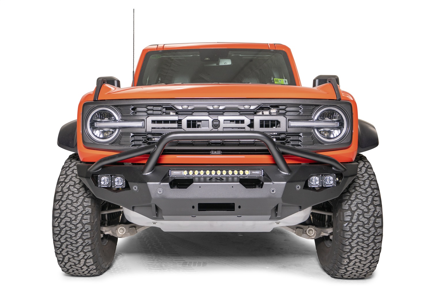 Fab Fours BR22-X5752-B - Matrix Front Bumper; w/Pre-Runner Guard; Bare; Fab Fours BR22-X5752-B - Matrix Front Bumper; w/Pre-Runner Guard; Bare;