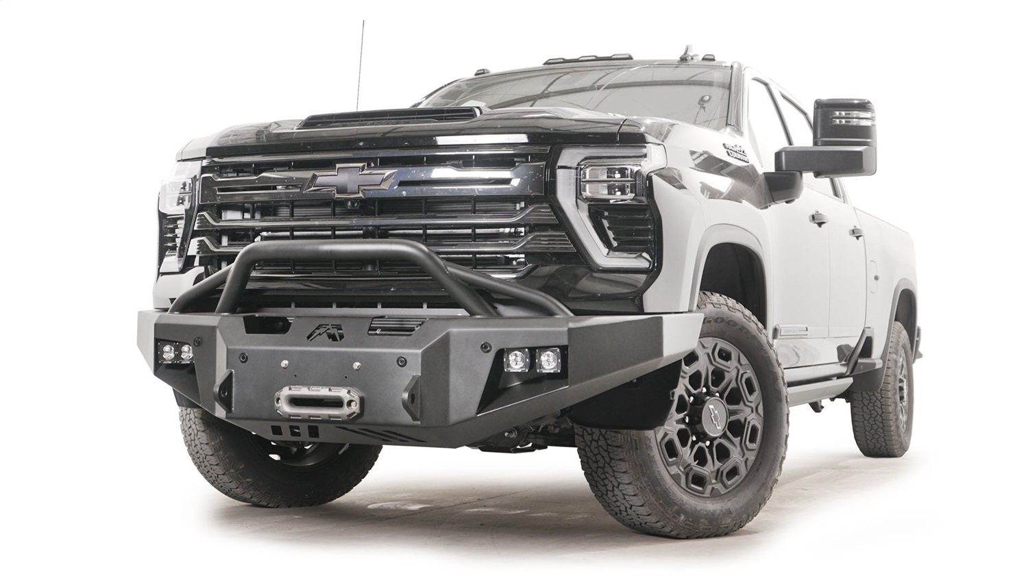 Fab Fours CH24-A6152-B - Premium Winch Front Bumper Fab Fours CH24-A6152-B - Premium Winch Front Bumper
